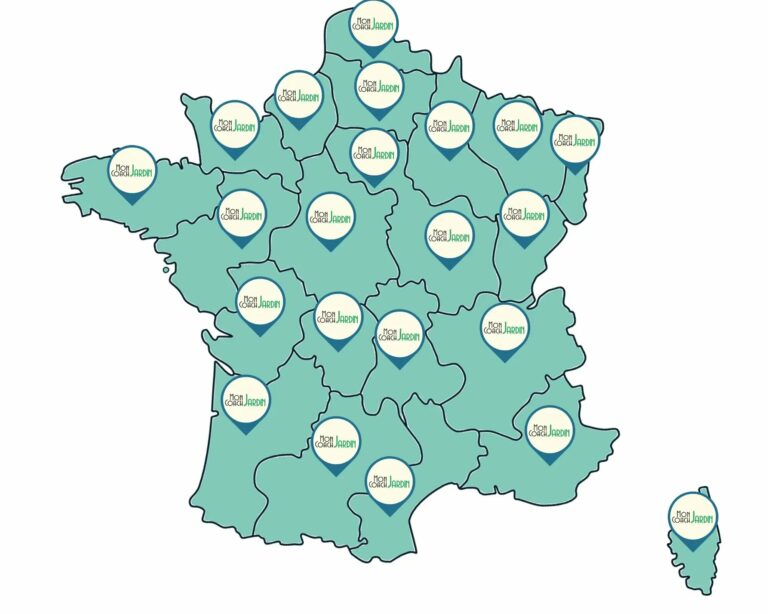 Carte coach jardin