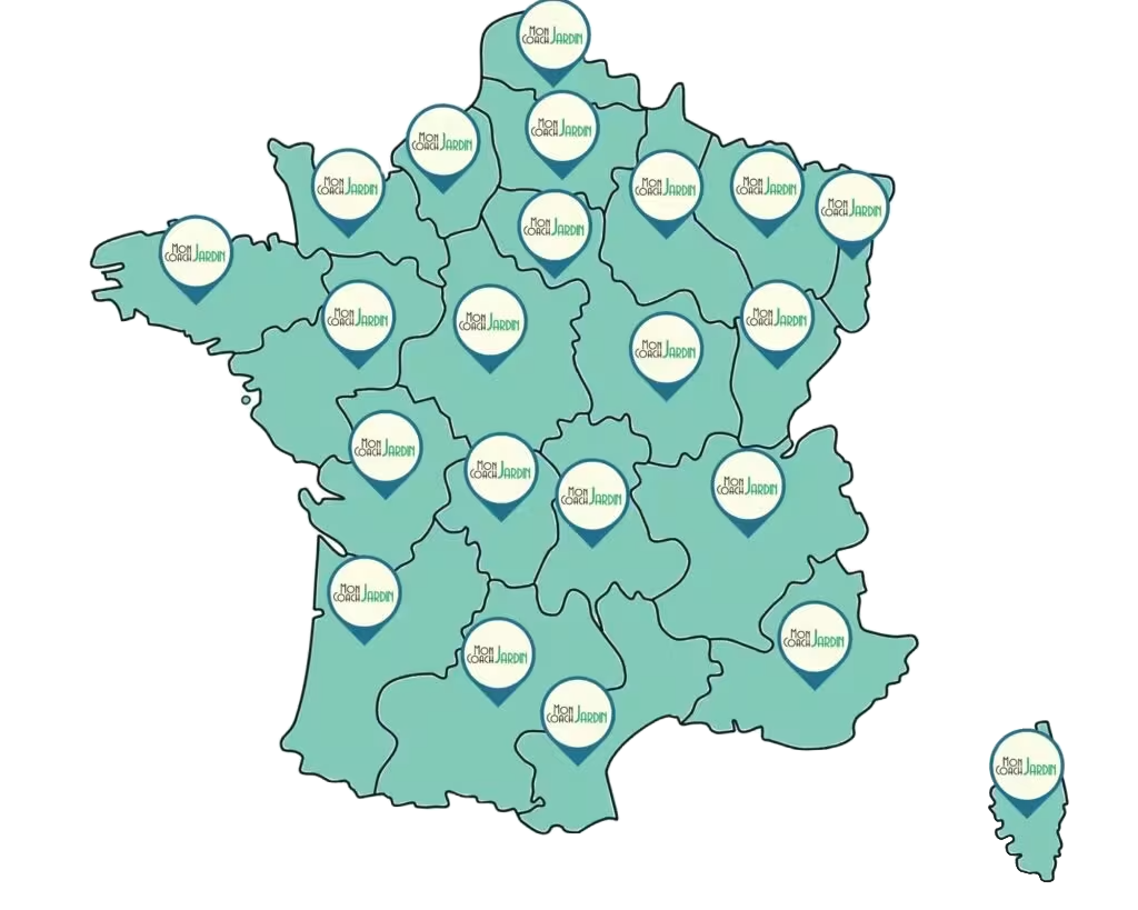 Carte coach jardin